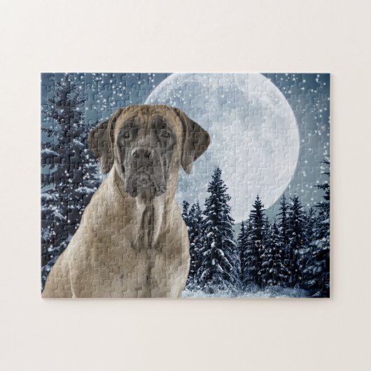 Mastiff Puzzle Legpuzzel (Horizontaal)