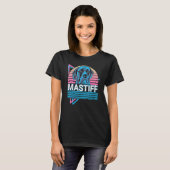 Mastiff Retro T-shirt (Voorkant volledig)