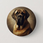 Mastiff Ronde Button 5,7 Cm (Voorkant)