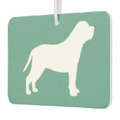 Mastiff Silhouet Luchtverfrisser (Links)