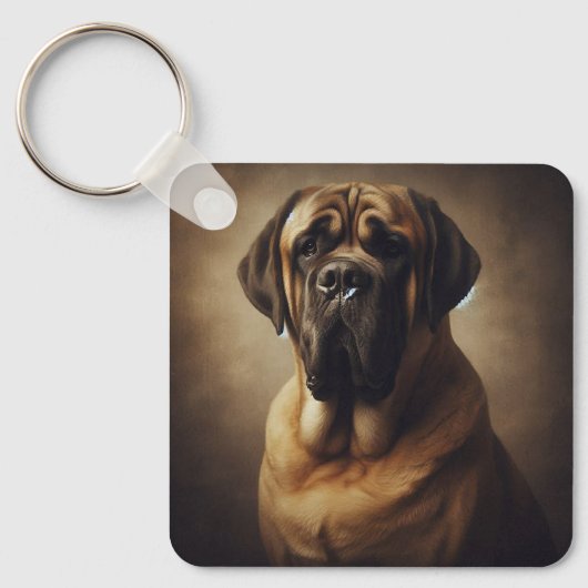 Mastiff Sleutelhanger (Voorkant)