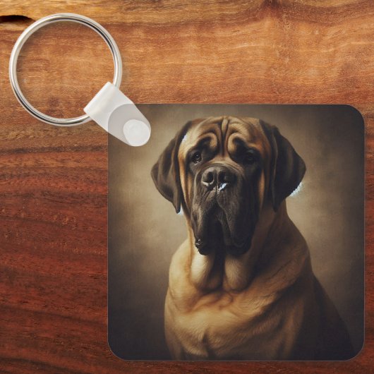 Mastiff Sleutelhanger (Voorkant)