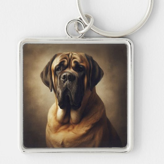 Mastiff Sleutelhanger (Voorkant)