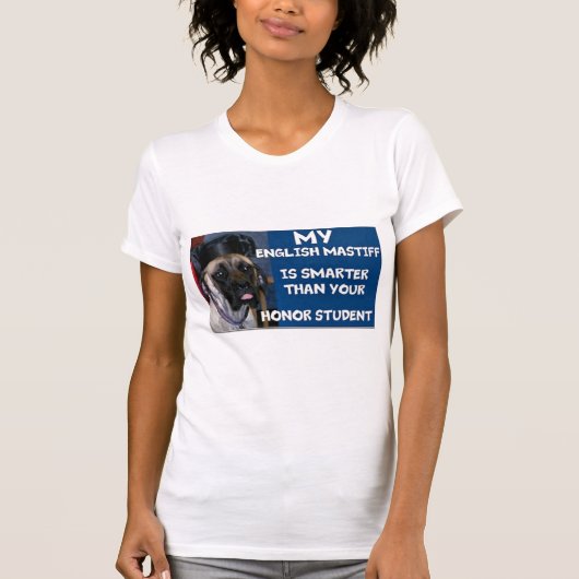 mastiff t-short t-shirt (Voorkant)