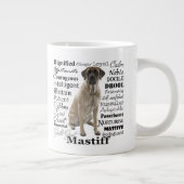 Mastiff Traits Jumbo Mok (Rechts)