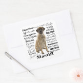 Mastiff Traits Stickers (Envelop)