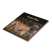 Mastiff Urlaub English Mastiff Tegeltje (Zijkant)