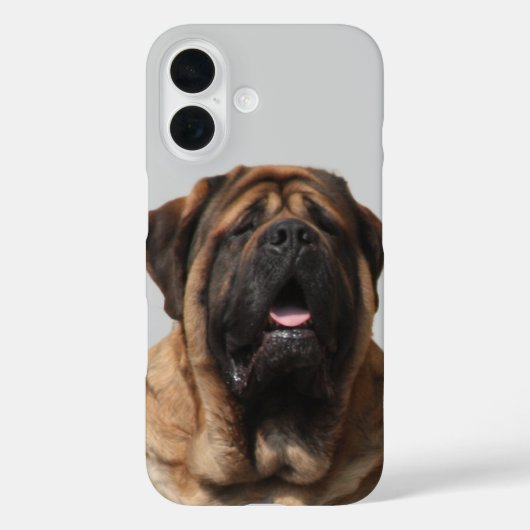 Mastiff Vakantie Engelse Mastiff Case-Mate iPhone Case (Achterkant)