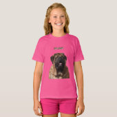 Mastiff Vakantie Engelse Mastiff T-shirt (Voorkant volledig)
