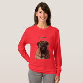 Mastiff Vakantie Engelse Mastiff T-shirt (Voorkant volledig)