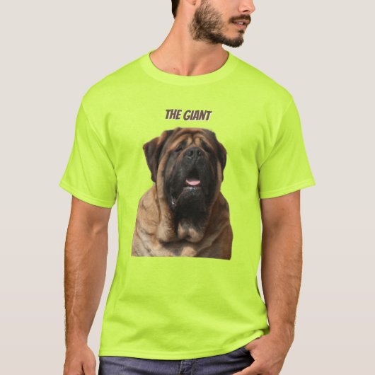 Mastiff Vakantie Engelse Mastiff T-shirt (Voorkant)