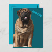 Mastiff Vatertag Best Friends  Briefkaart (Voorkant / Achterkant)