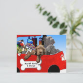 Mastiff-verplaatsing en -opslag briefkaart (Staand voorkant)