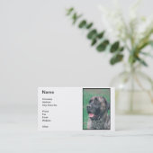 Mastiff-Visitekaartje Visitekaartje (Staand voorkant)