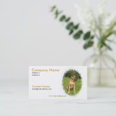 Mastiff-Visitekaartje Visitekaartje (Staand voorkant)