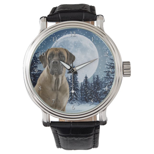 Mastiff Watch Horloge (Voorkant)