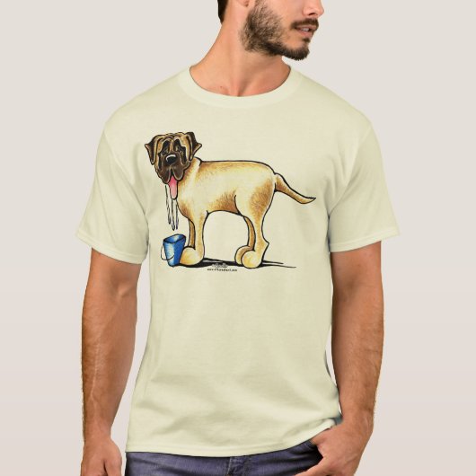 Mastiff-watermaker T-shirt (Voorkant)
