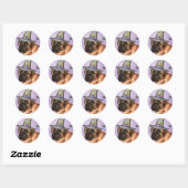 Mastiff Witch Ronde Sticker (Vel)