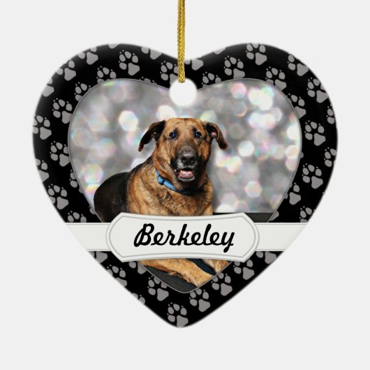 Mastiff X - Berkeley Keramisch Ornament (Achterkant)