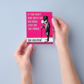 Mastiffpuppy Flyer voor hondenfokkers (Hand)
