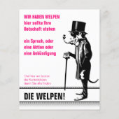 Mastiffpuppy Flyer voor hondenfokkers (Achterkant)