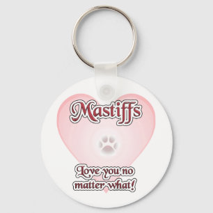 Mastiffs houden van je, ongeacht de Sleutelhanger