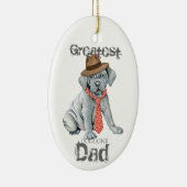 Mastino Dad Ceramic Ornament (Rechts)