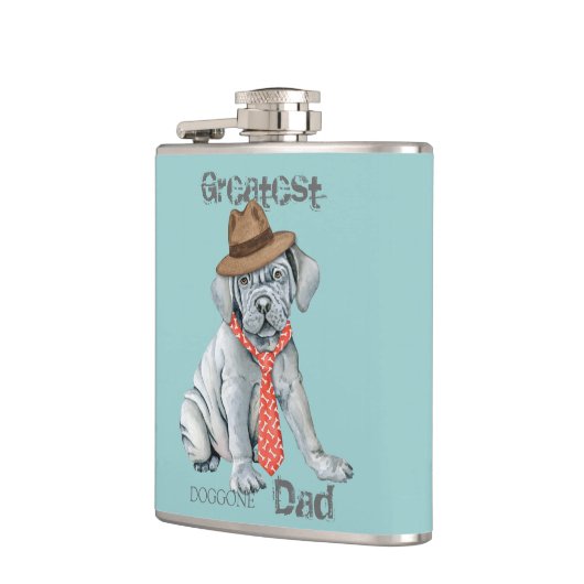 Mastino Dad Hip Flask Heupfles (Links)