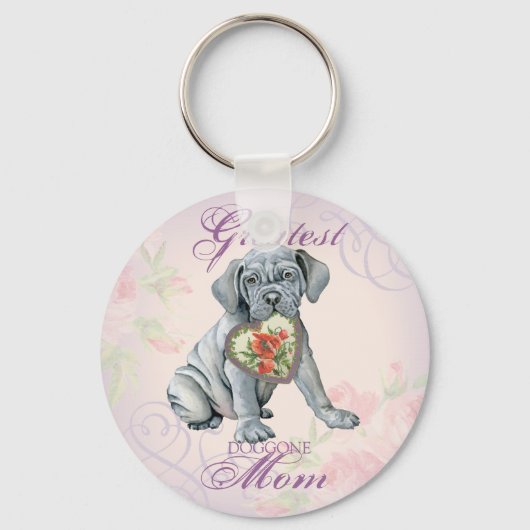 Mastino Heart Ma Sleutelhanger (Voorkant)