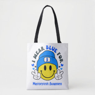 Mastocytosis Awareness Ribbon Support Giften Tote Bag