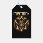 Mastodon Boar Fire Cadeaulabel (Voorkant)