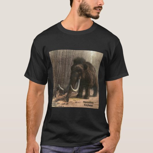 Mastodon Elephant 398 T-shirt (Voorkant)