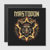 Mastodon Everzwijn Brand (Voorkant / Achterkant)