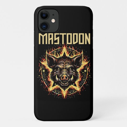 Mastodon Everzwijn Brand Case-Mate iPhone Case (Achterkant)