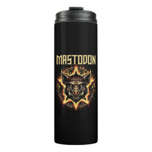 Mastodon Everzwijn Brand Thermosbeker