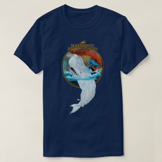 Mastodon Leviathan Merch T-shirt (Design voorkant)