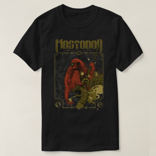 Mastodon Voyager  T-shirt (Design voorkant)