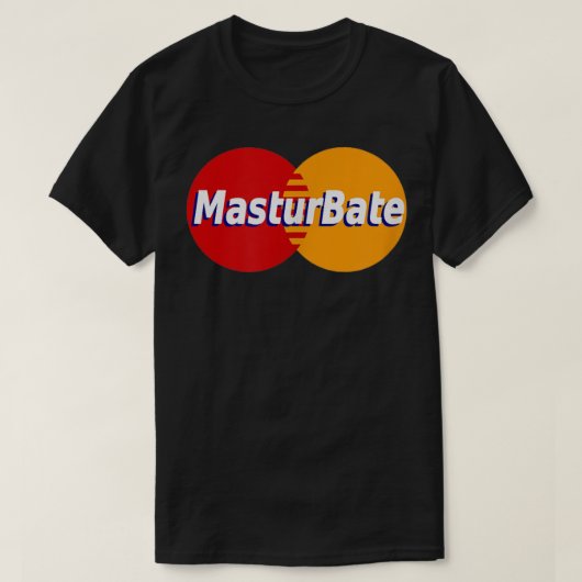 Masturbaat T-shirt (Design voorkant)