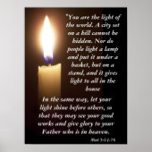 mat 5:14-16 poster (Voorkant)