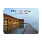Mat bij Fort Jefferson, Garden Key, Dry Tortugas Magneet (Horizontaal)