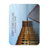 Mat bij Fort Jefferson, Garden Key, Dry Tortugas Magneet (Verticaal)