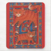 Mat Cats mousepad Muismat (Voorkant)