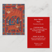 Mat Cats visitekaartje chubby (Voorkant / Achterkant)