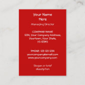 Mat Cats visitekaartje chubby (Achterkant)