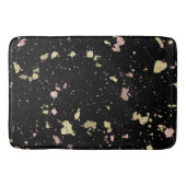 Mat Goud en Roos Gouden Vlokken Zwart (Voorkant)