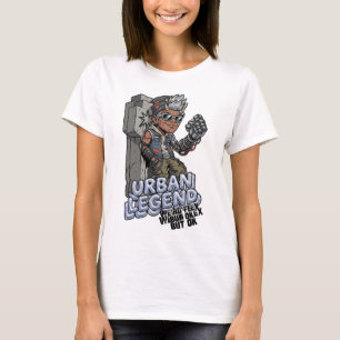 Mat Mauler Zombie Grappler Kunst T-shirt