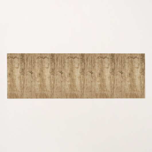 Mat met een houten patroon. (Achterkant (horizontaal))