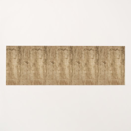 Mat met een houten patroon. (Voorkant (horizontaal))