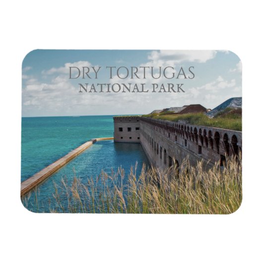 Mat, muur, Fort Jefferson, Dry Tortugas Magneet (Horizontaal)