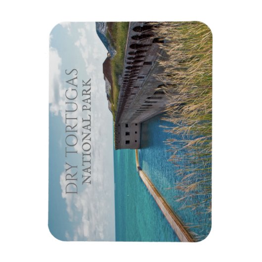 Mat, muur, Fort Jefferson, Dry Tortugas Magneet (Verticaal)